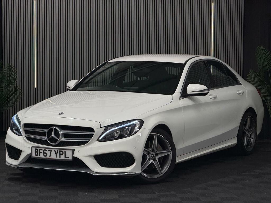 Mercedes-Benz C Class Amg Line White #3
