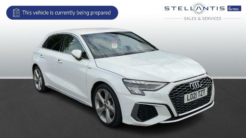Audi A3 S Line White