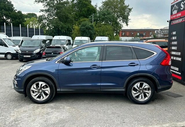 Honda Cr-V 2015 1.6 I-dtec Ex 4Wd Euro 6 Ss Blue #4