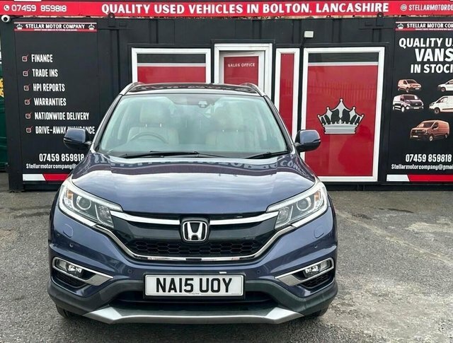 Honda Cr-V 2015 1.6 I-dtec Ex 4Wd Euro 6 Ss Blue #2