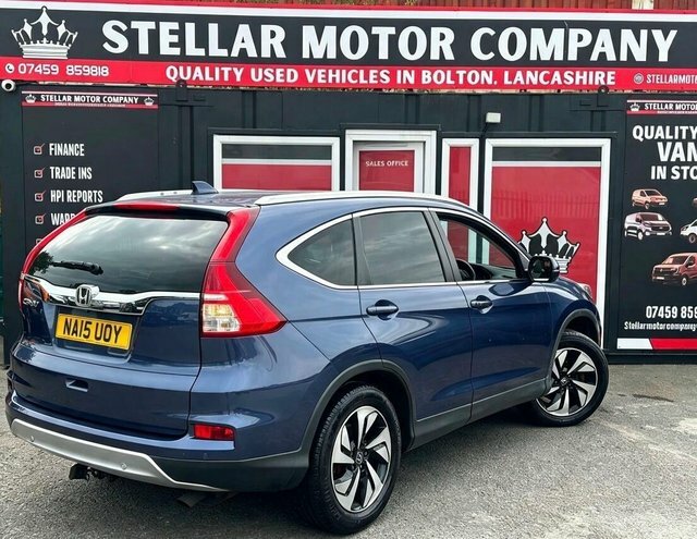 Honda Cr-V 2015 1.6 I-dtec Ex 4Wd Euro 6 Ss Blue #5