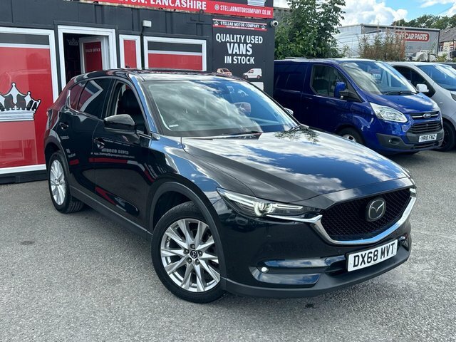 Mazda CX-5 2019 2.2 Skyactiv-d Sport Nav 4Wd Euro 6 Ss Black #2