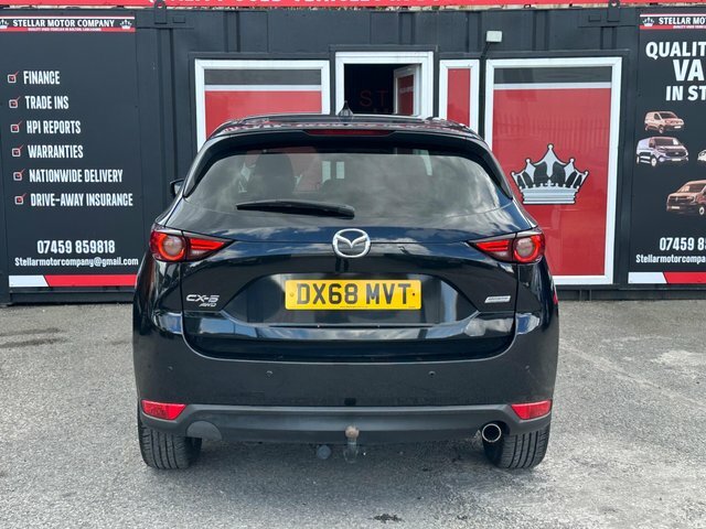 Mazda CX-5 2019 2.2 Skyactiv-d Sport Nav 4Wd Euro 6 Ss Black #6