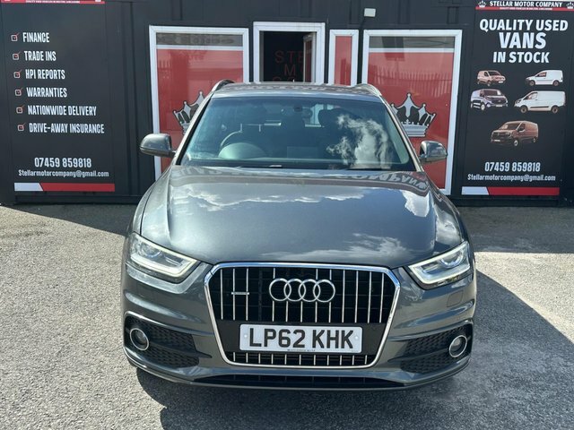 Audi Q3 2013 2.0 Tdi S Line S Tronic Quattro Euro 5 Ss Grey #3