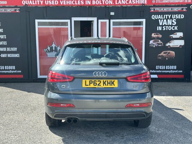 Audi Q3 2013 2.0 Tdi S Line S Tronic Quattro Euro 5 Ss Grey #4