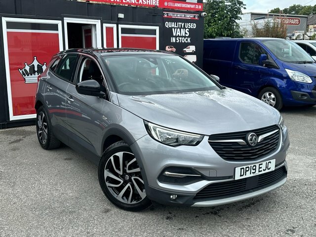Vauxhall Grandland X 2019 1.2 Turbo Elite Nav Euro 6 Ss Grey #2