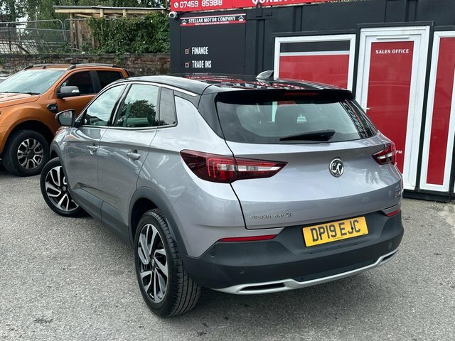 Vauxhall Grandland X 2019 1.2 Turbo Elite Nav Euro 6 Ss Grey #4