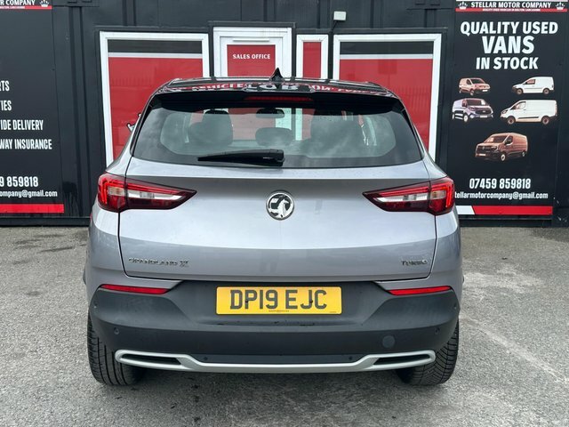 Vauxhall Grandland X 2019 1.2 Turbo Elite Nav Euro 6 Ss Grey #6