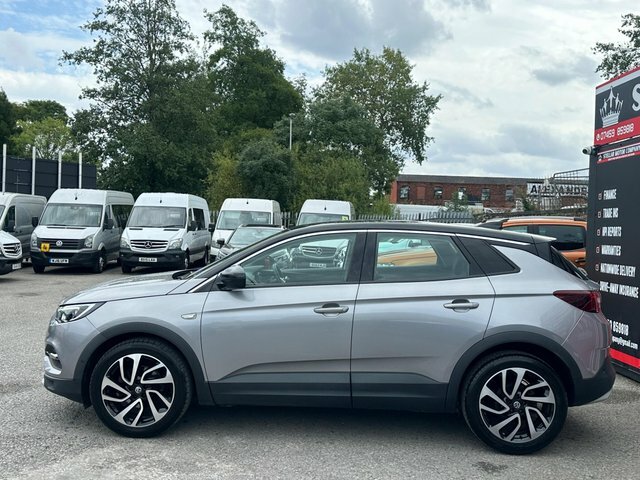 Vauxhall Grandland X 2019 1.2 Turbo Elite Nav Euro 6 Ss Grey #5
