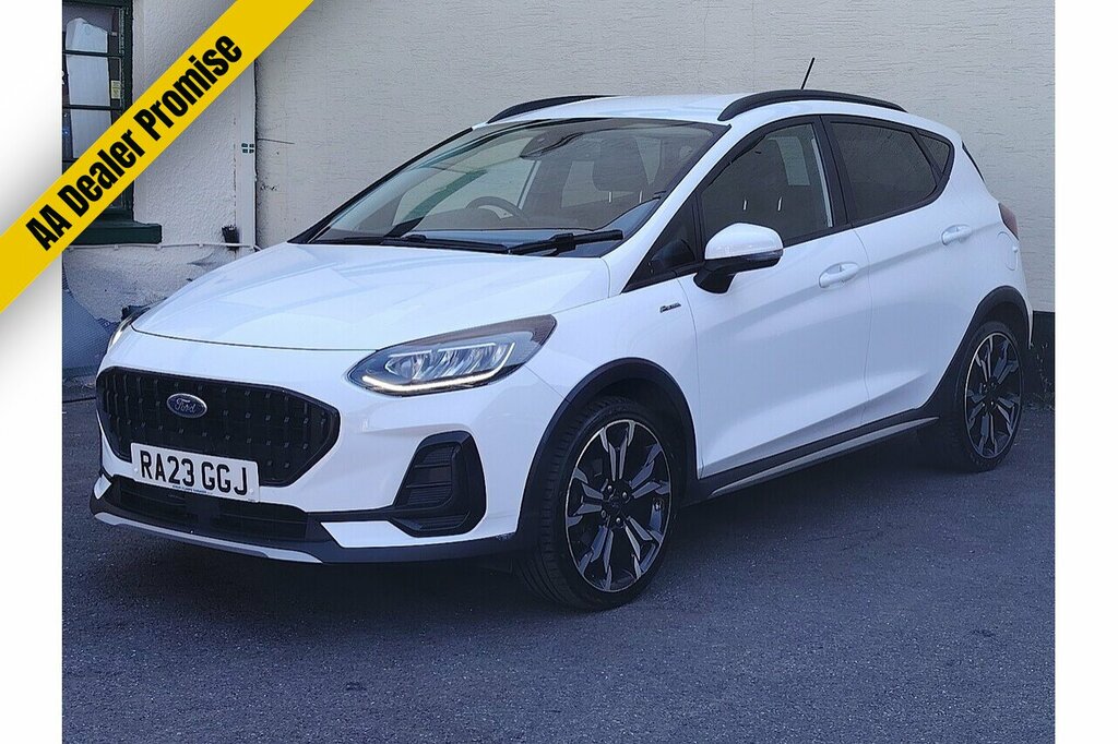 Ford Fiesta T Ecoboost Mhev Active X Edition RA23GGJ White #4