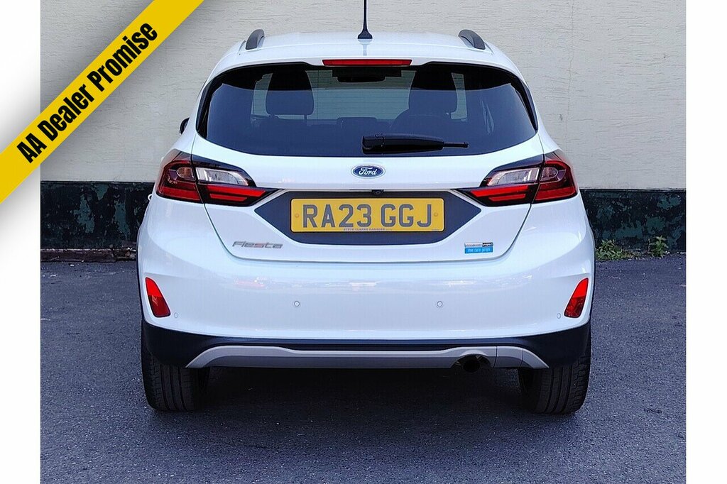 Ford Fiesta T Ecoboost Mhev Active X Edition RA23GGJ White #6