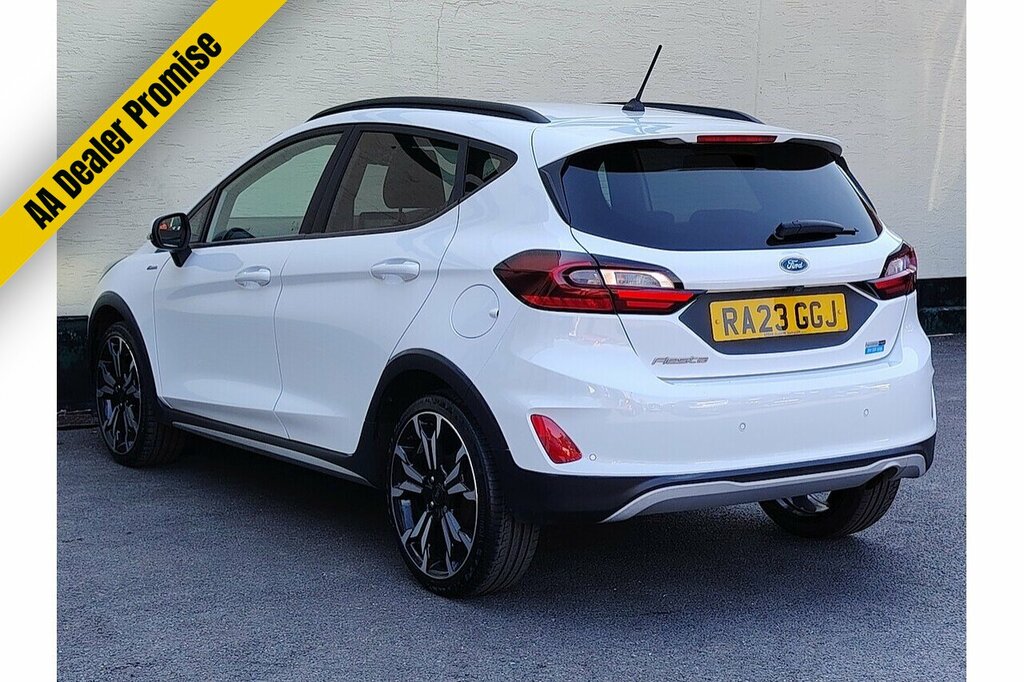 Ford Fiesta T Ecoboost Mhev Active X Edition RA23GGJ White #5