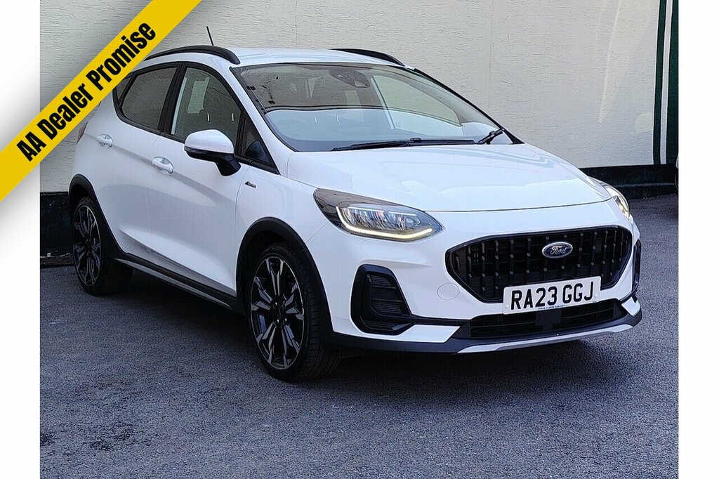 Ford Fiesta T Ecoboost Mhev Active X Edition RA23GGJ White #2