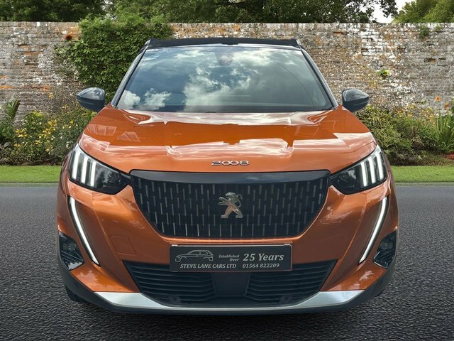 Peugeot 2008 1.2 Puretech Gt Line Suv Euro 6 Orange #2
