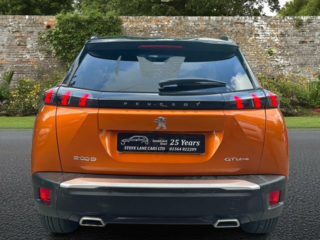 Peugeot 2008 1.2 Puretech Gt Line Suv Euro 6 Orange #4