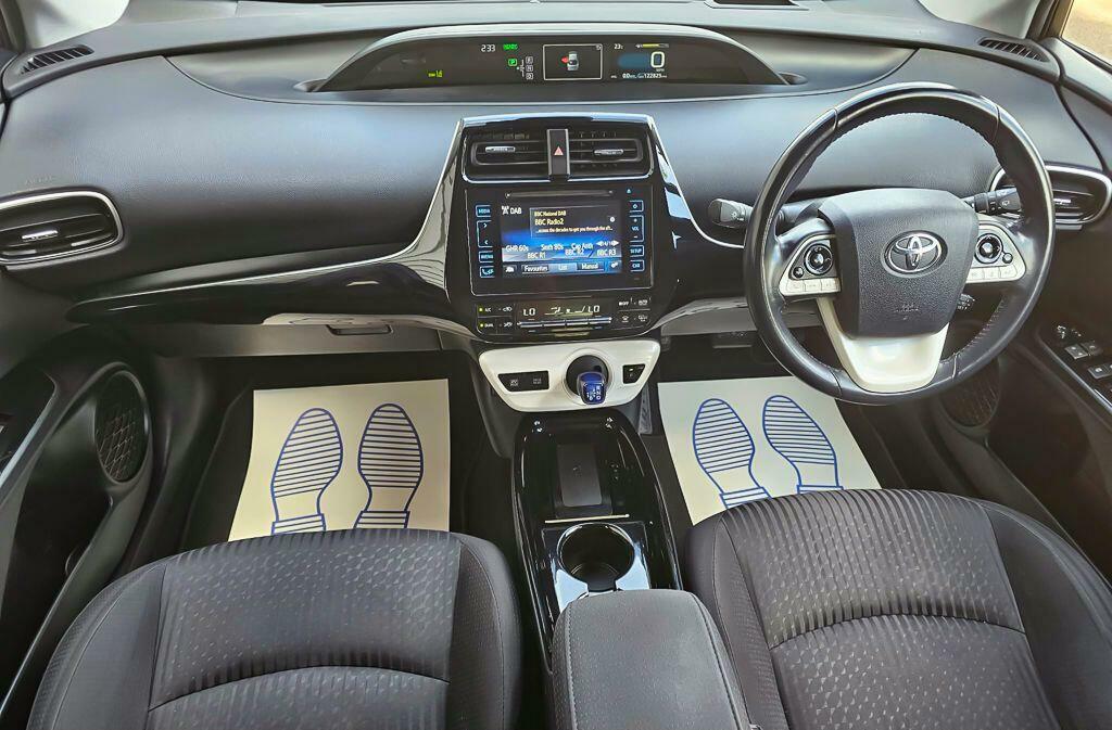 Toyota Prius 1.8 Vvt-h Business Edition Cvt Euro 6 Ss KM68MKD Blue #2