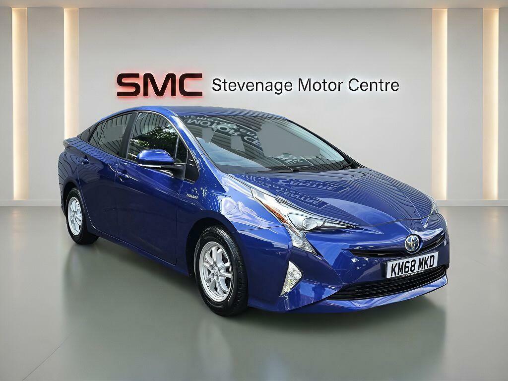 Toyota Prius 1.8 Vvt-h Business Edition Cvt Euro 6 Ss KM68MKD Blue #6