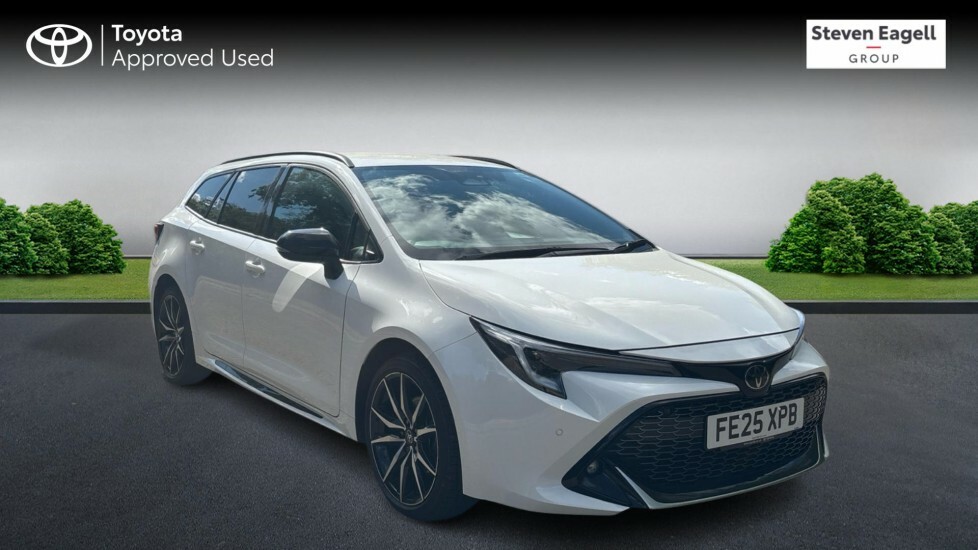 Toyota Corolla 2.0 Vvt-h Gr Sport Touring Sports Hybri White