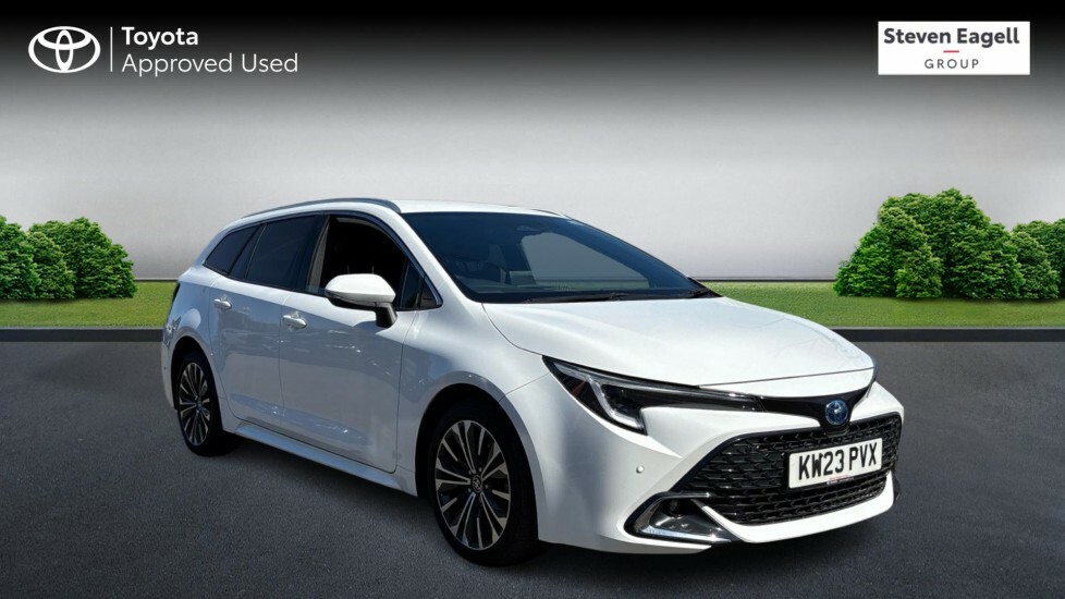 Toyota Corolla 1.8 Vvt-h Design Touring Sports Cvt Euro 6 Ss 5 White