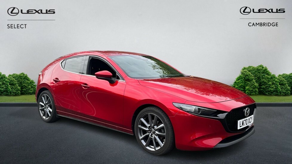 Mazda 3 2.0 Skyactiv-g Mhev Sport Lux Hatchback Red