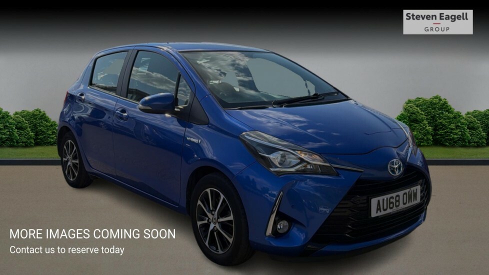 Toyota Yaris 1.5 Vvt-h Icon Tech Hatchback Hybrid E- Blue