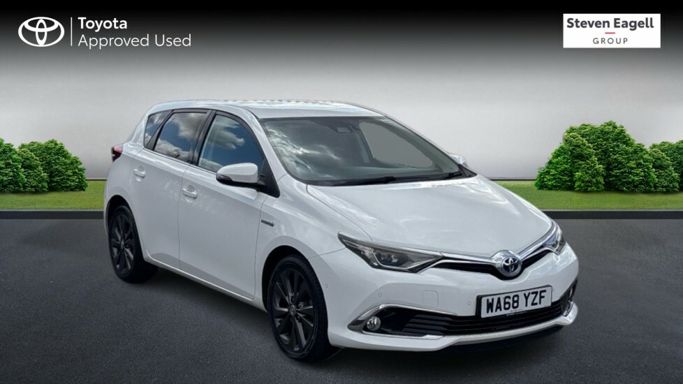 Toyota Auris 1.8 Vvt-h Excel Cvt Euro 6 Ss White