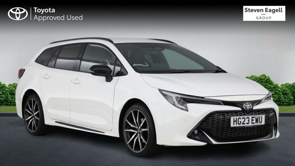 Toyota Corolla 1.8 Vvt-h Gr Sport Touring Sports Hybri White