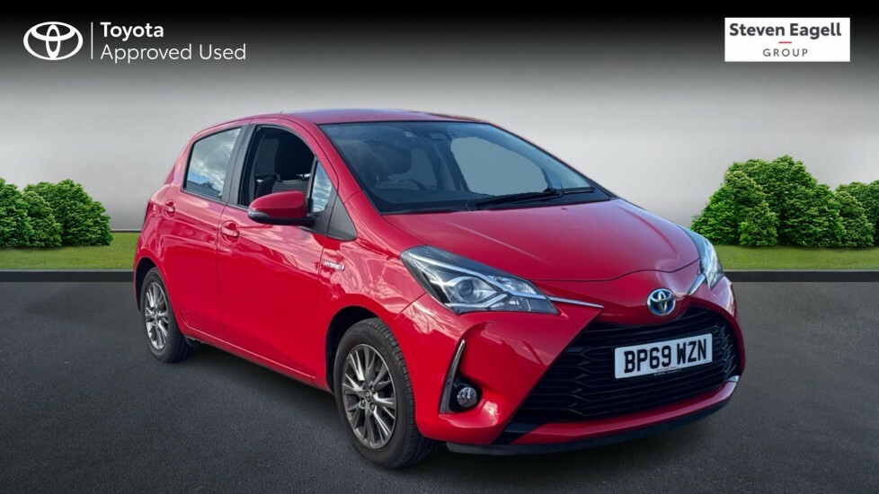 Toyota Yaris 1.5 Vvt-h Icon E-cvt Euro 6 Ss Red