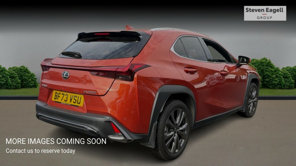 Lexus UX 2.0 250H F Sport Design Suv Hybrid E-cv BF73VSU Orange #4