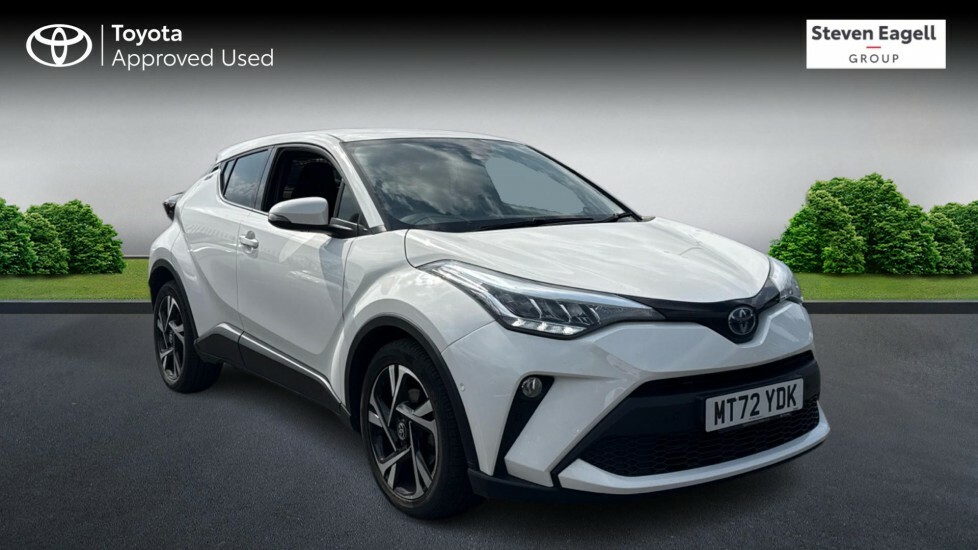 Toyota C-Hr 1.8 Vvt-h Design Cvt Euro 6 Ss White