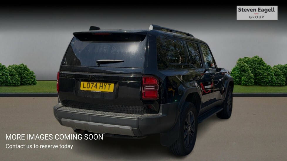 Toyota Land Cruiser 2.8D Invincible 4Wd Euro 6 Ss Lwb LO74HYT Black #4