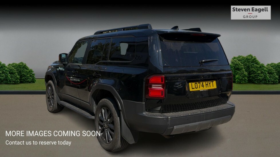 Toyota Land Cruiser 2.8D Invincible 4Wd Euro 6 Ss Lwb LO74HYT Black #2