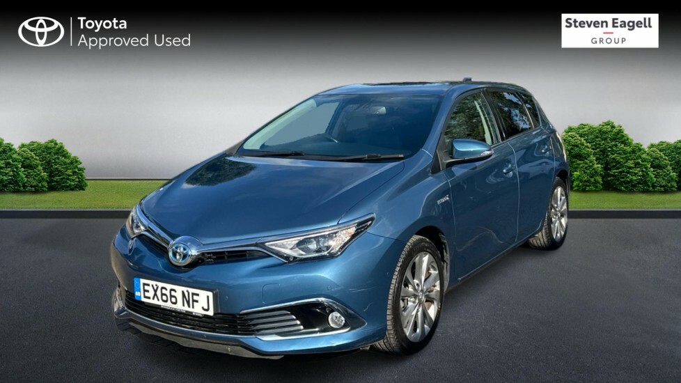 Toyota Auris 1.8 Vvt-h Excel Cvt Euro 6 Ss Safety Sense Blue #3
