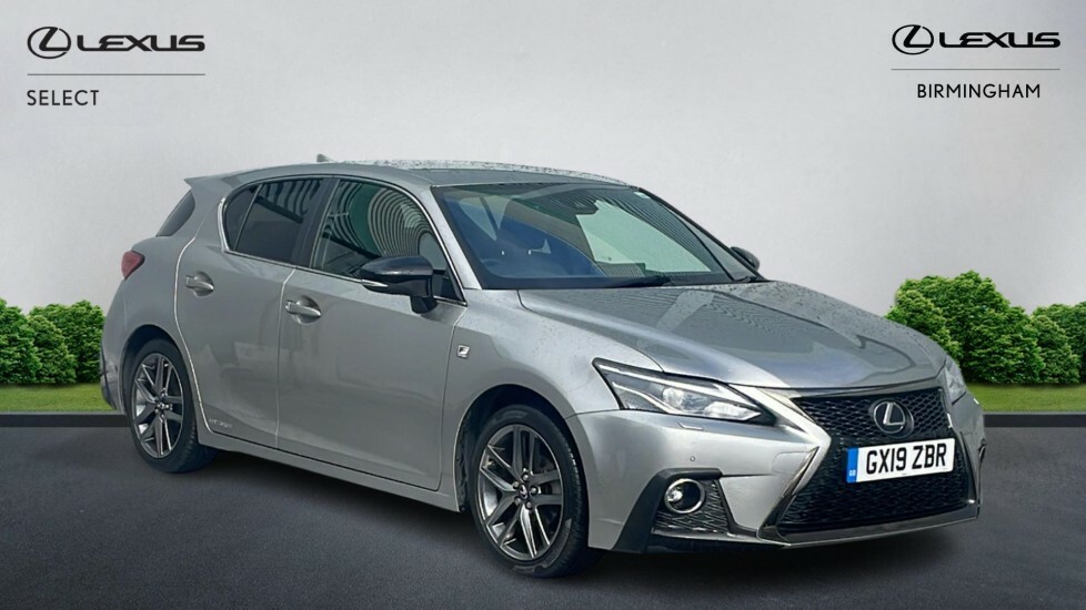 Lexus CT 1.8 200H F Sport E-cvt Euro 6 Ss Silver