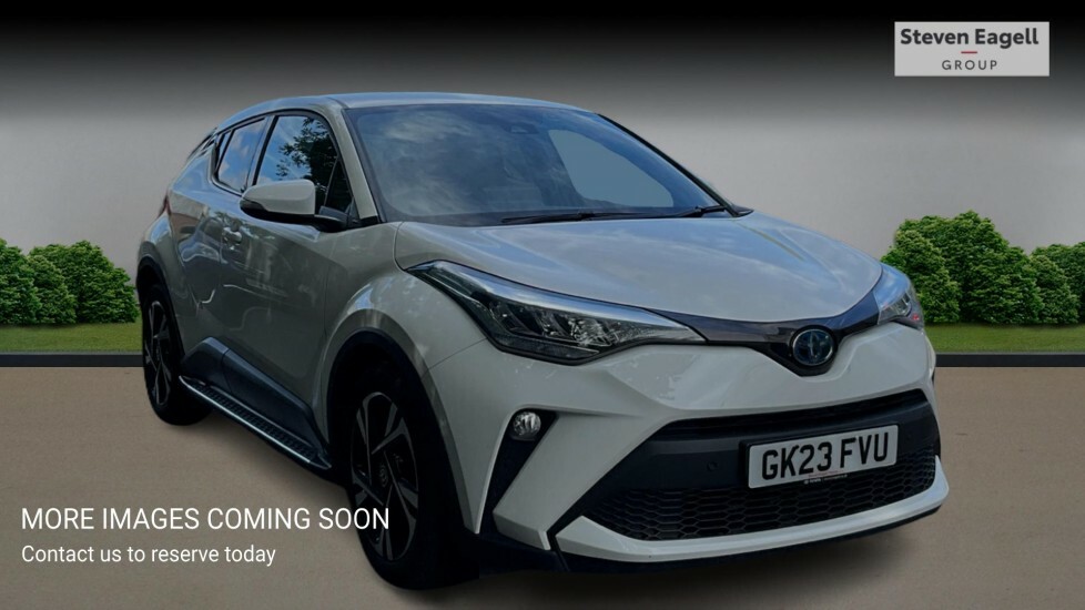 Toyota C-Hr 1.8 Vvt-h Gpf Design Suv Hybrid Cvt Eur White