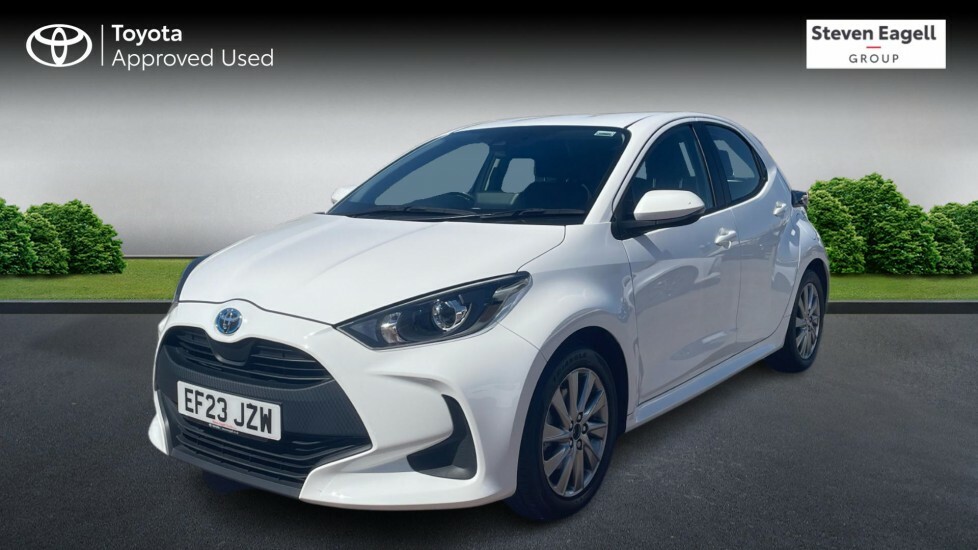Toyota Yaris 1.5 Vvt-h Icon E-cvt Euro 6 Ss White #3
