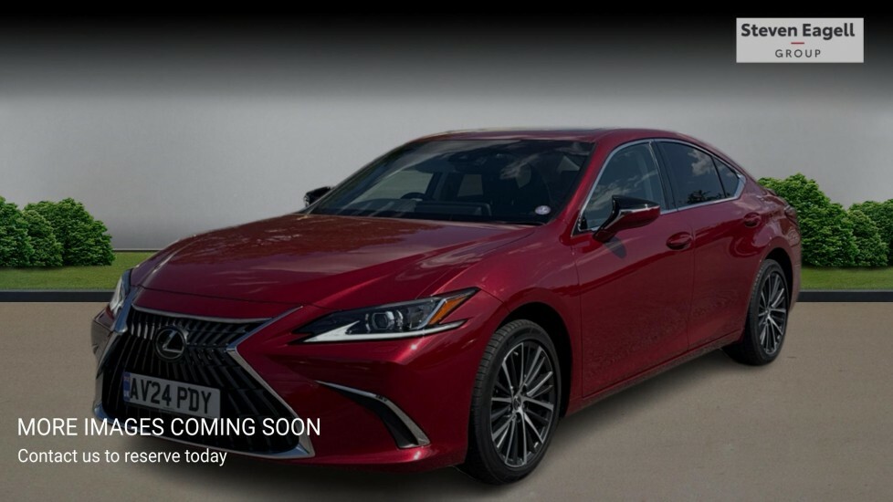 Lexus ES 2.5 300H Premium Edition Saloon Hybrid Red #3
