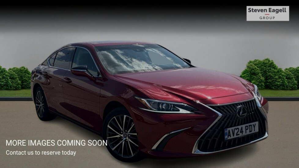 Lexus ES 2.5 300H Premium Edition Saloon Hybrid Red