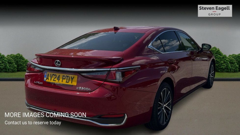 Lexus ES 2.5 300H Premium Edition Saloon Hybrid Red #4