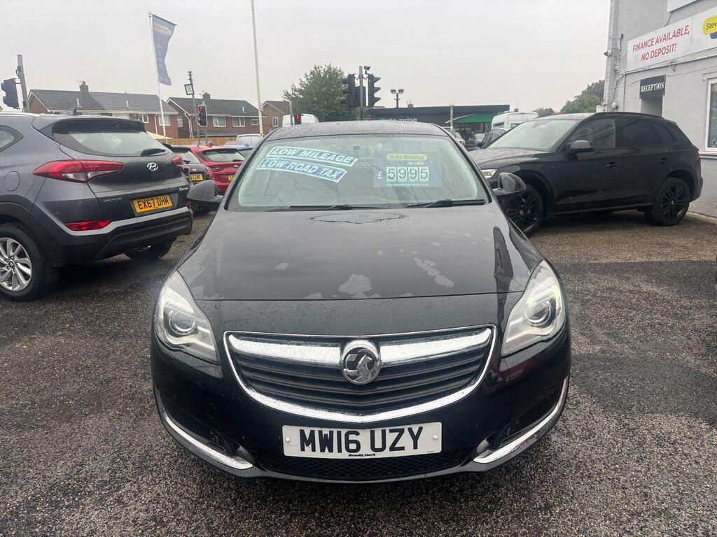Vauxhall Insignia 1.6 Cdti Ecoflex Design Euro 6 S S Black #2