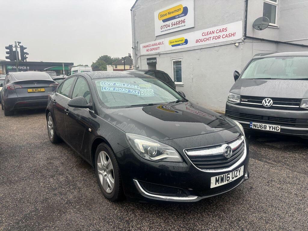 Vauxhall Insignia 1.6 Cdti Ecoflex Design Euro 6 S S Black
