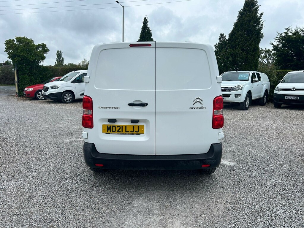 Citroen Dispatch Panel Van 1.5 Bluehdi 1000 Enterprise M 202121 MD21LJJ White #4