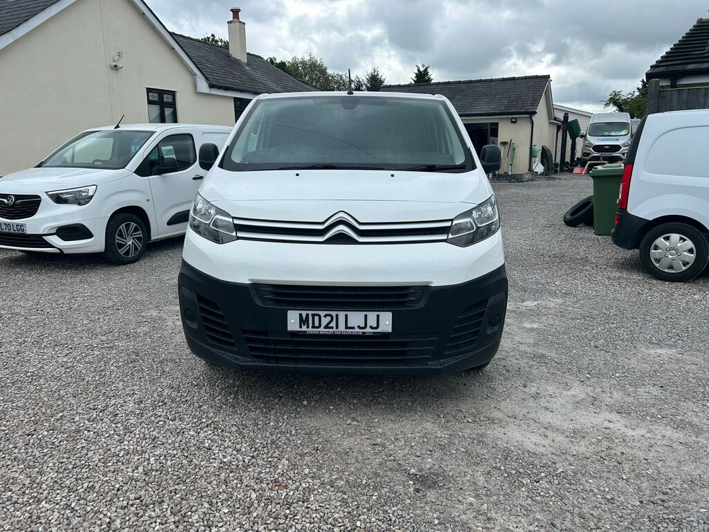 Citroen Dispatch Panel Van 1.5 Bluehdi 1000 Enterprise M 202121 MD21LJJ White #2