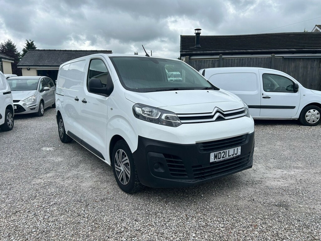 Citroen Dispatch Panel Van 1.5 Bluehdi 1000 Enterprise M 202121 MD21LJJ White