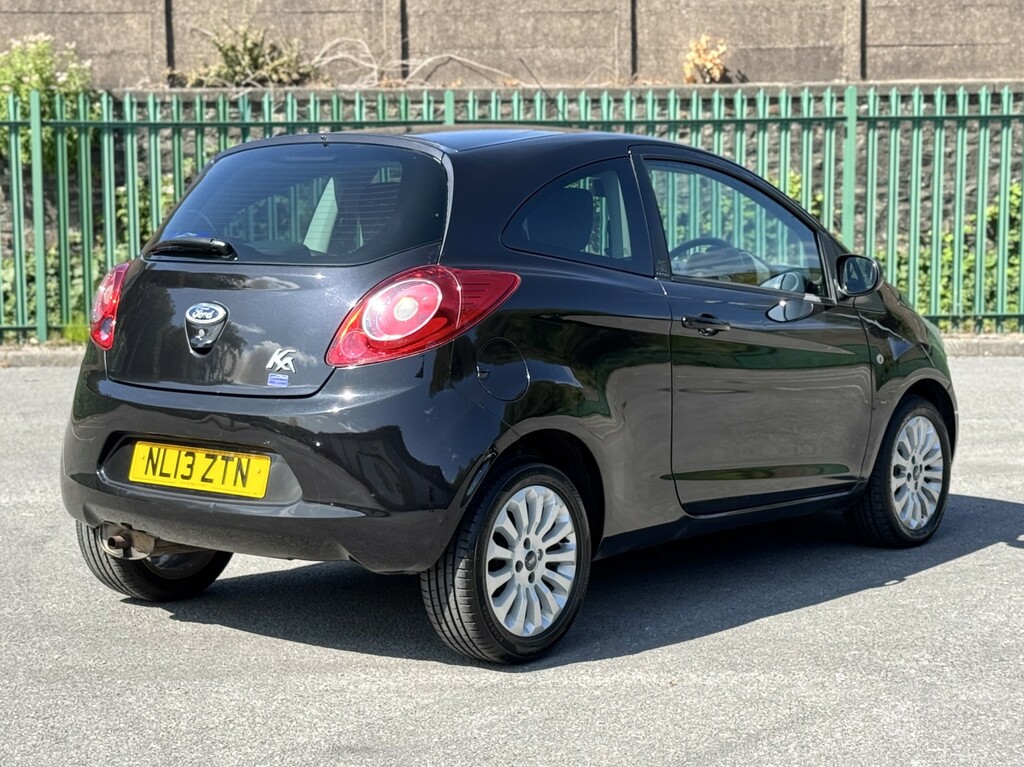Ford KA Hatchback 1.2 Zetec 201313 NL13ZTN Black #4