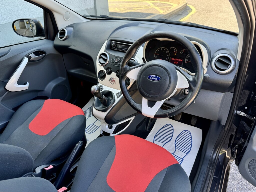 Ford KA Hatchback 1.2 Zetec 201313 NL13ZTN Black #5