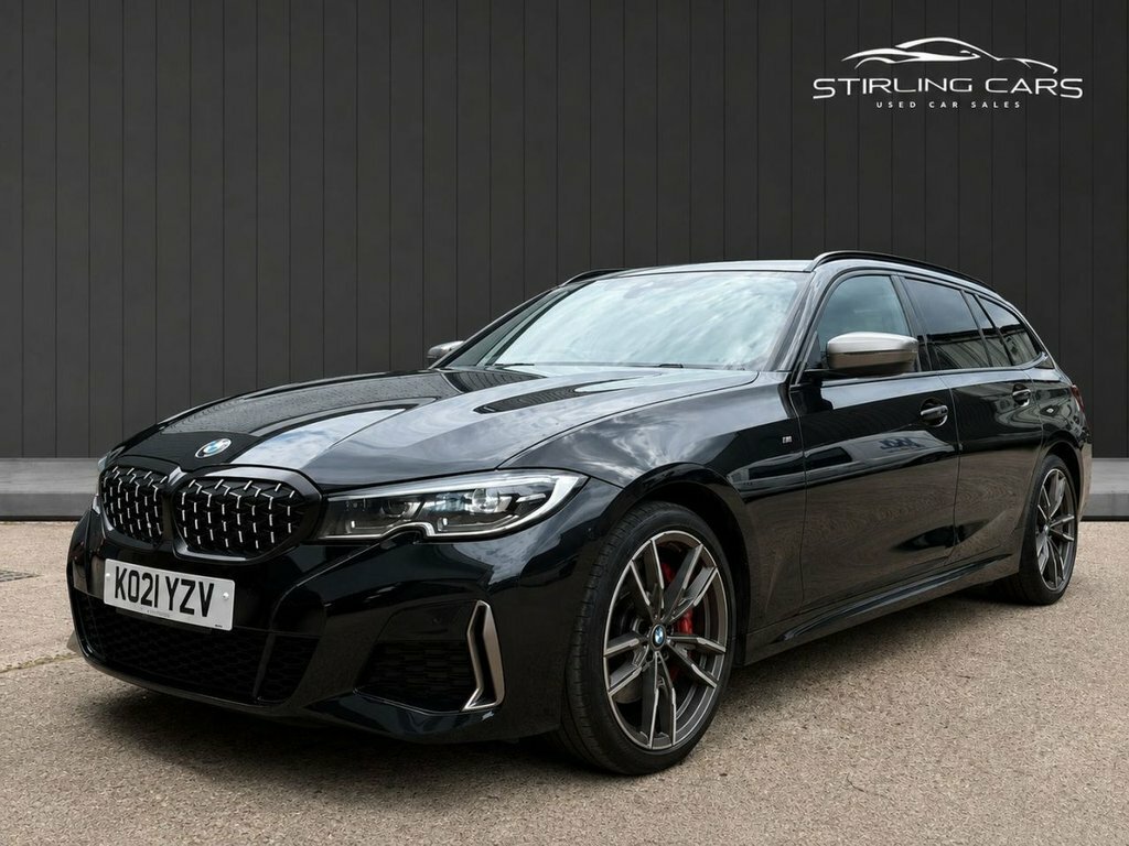 BMW 3 Series Estate KO21YZV Black #6