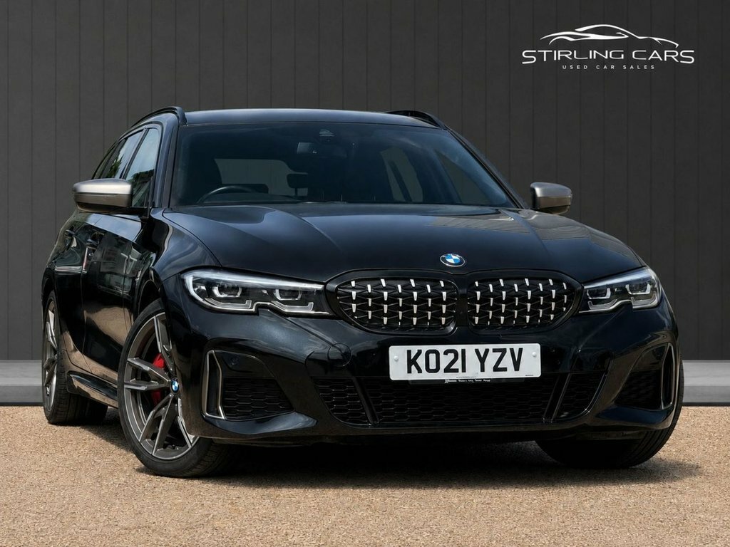 BMW 3 Series Estate KO21YZV Black