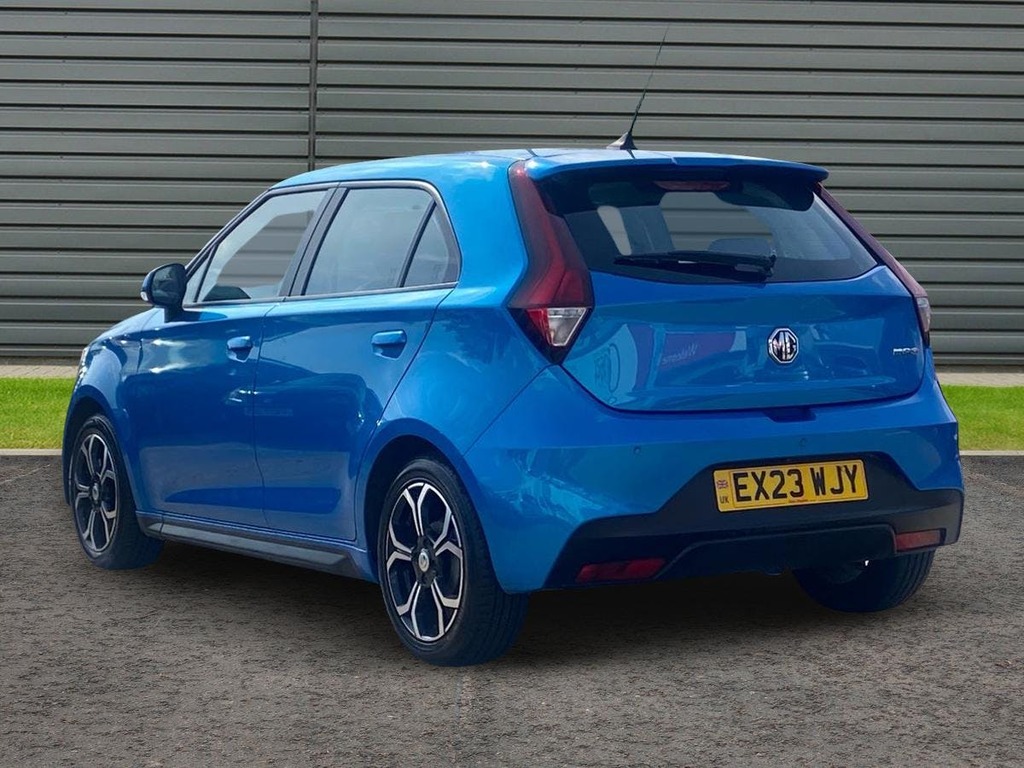 MG MG3 1.5 Vti Tech Exclusive Nav Hatchback Ma EX23WJY Blue #5