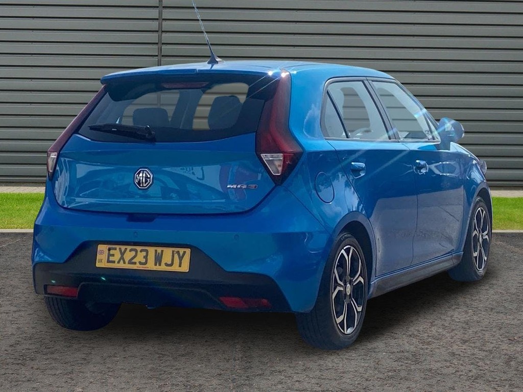 MG MG3 1.5 Vti Tech Exclusive Nav Hatchback Ma EX23WJY Blue #3